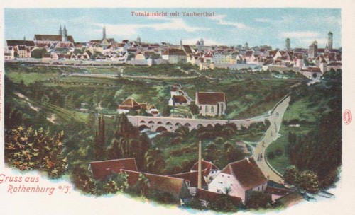 Rothenburg panorama mit - o.d.t.,
