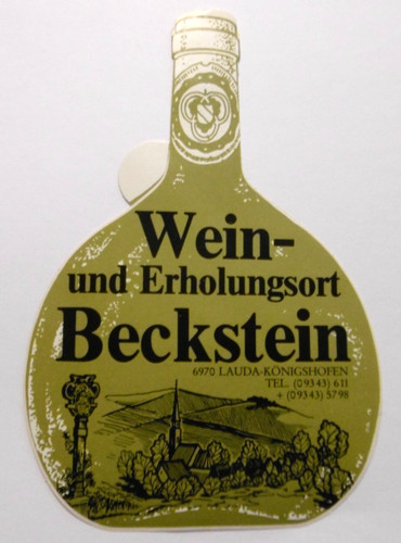 Souvenir aufkleber weinort - souvenir-aufkleber,