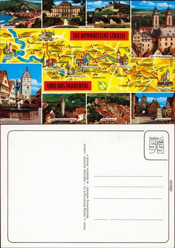 Ansichtskarte die romantische - ,