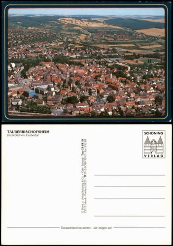 Tauberbischofsheim luftbild - tauberbischofsheim,