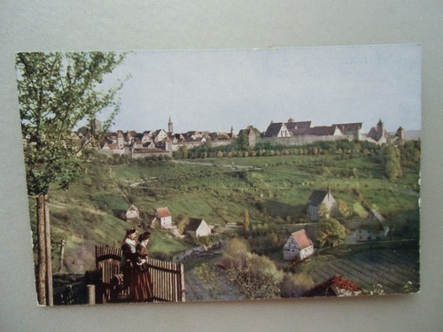 Ansichtskarte rothenburg t - rothenburg, o.t
