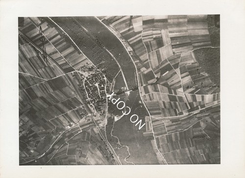 Foto wk2 luftbild 1945 - foto,