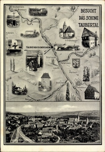 Tauberbischofsheim in - ak,