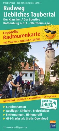 Radweg liebliches taubertal - radweg,