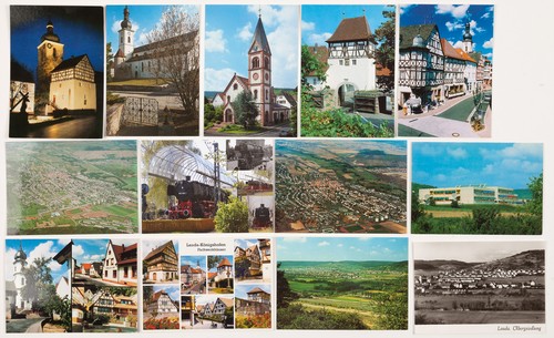 Ansichtskarten sortiment - ansichtskarten,