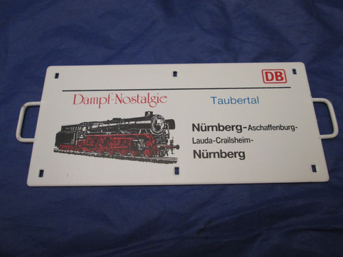 Eisenbahn zuglaufschild - eisenbahn,