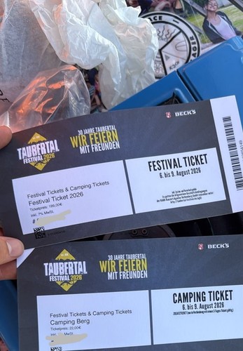 Taubertal festival ticket - taubertal, zu