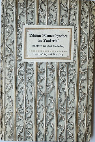 Insel bücherei 545 - insel-bÜcherei, tilman